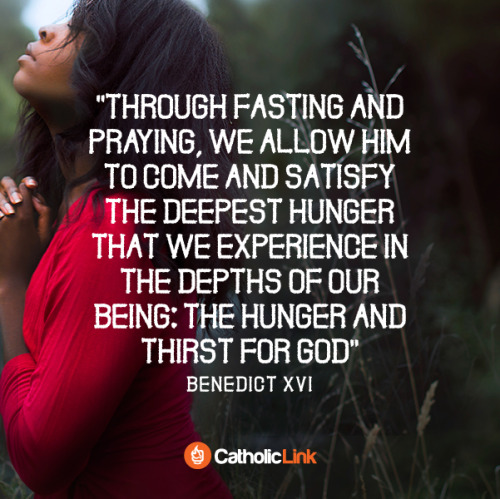 Lent according to Benedict XVI