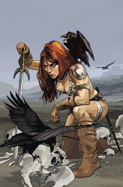 Red Sonja por Fiona Staples