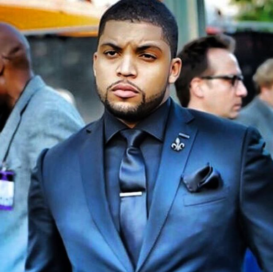 onlyblackgirl:  luvyourselfsomeesteem:  Oshea Jackson Jr. (Ice Cube’s son) is the