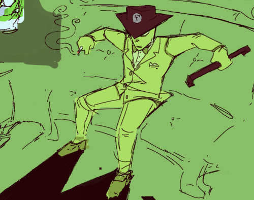 Doc Scratch Getting Shit Thrown At Him By The Handmaiden Is So Funny To Me