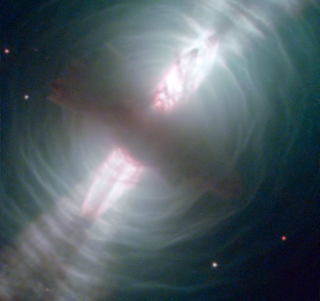 Hubble Images Searchlight Beams from a Preplanetary Nebula by NASA Goddard Photo and Video
