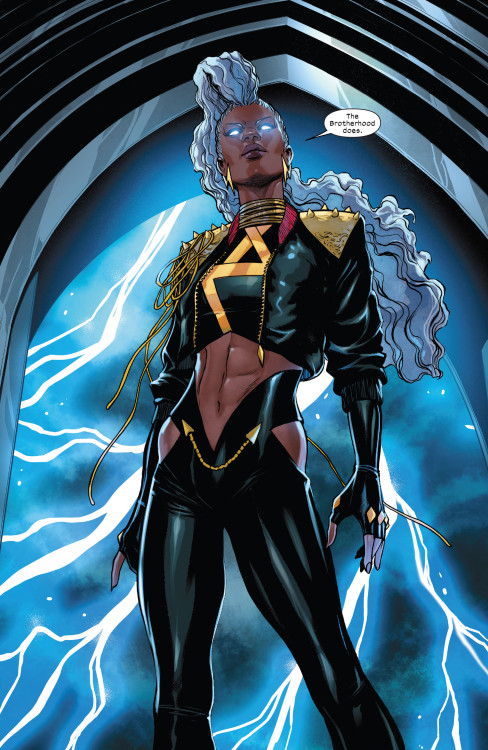 crazymammoth:OMG Storm’s new costume is 10/10 hot damn! Sounds like Agent Brand is purposely hunting