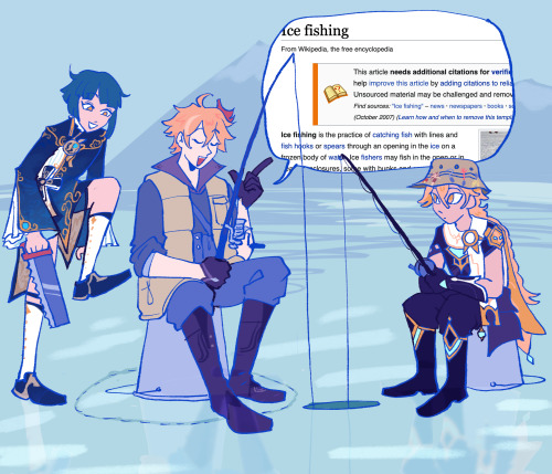 kuuhaiyu: ice fishing