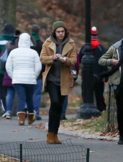 direct-news:  ALBUM - Harry Styles walking in Central Park. 17/12 