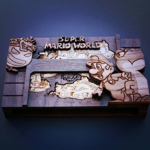 retrogamingblog:Wood-burned Super Nintendo Cartridges made by pigminted