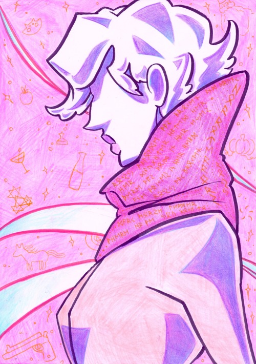 the-nothing-maker:  HS drawing challenge day 8: your favourite Guardian I couldn’t choose between her and Dad… I really couldn’t 