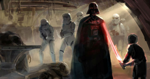 darthluminescent:Star Wars: The Force Unleashed Concept Art // by Amy Beth Christenson