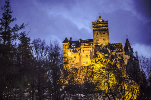 evilbuildingsblog:  Bran Castle in Transylvania,