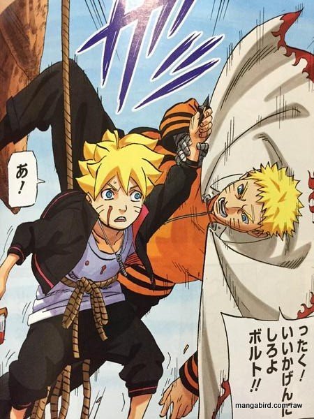 fairytailwitch:  naruto chapter 700 spoilers (x)  Is Naruto the ninja version of