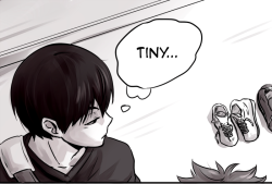 k-a-r-o-1221:In which Kageyama loves little things and Hinata learns about sweet wieght of love