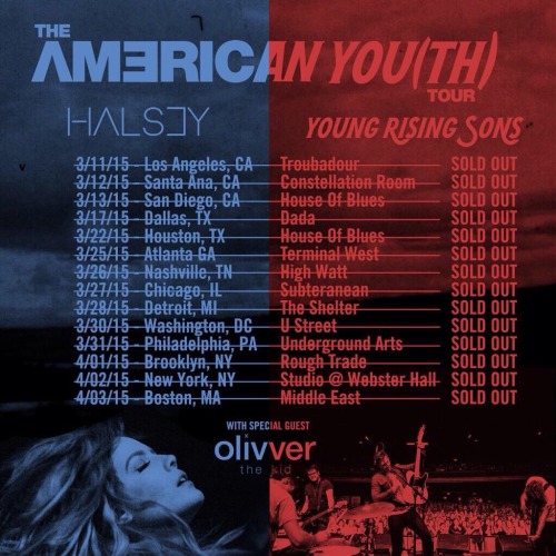 one year since the american you(th) tour.