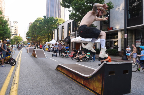 Handful of photos from Atlanta Streets Alive, 6/12/15 Peachtree St. in Downtown and Midtown Atlanta.