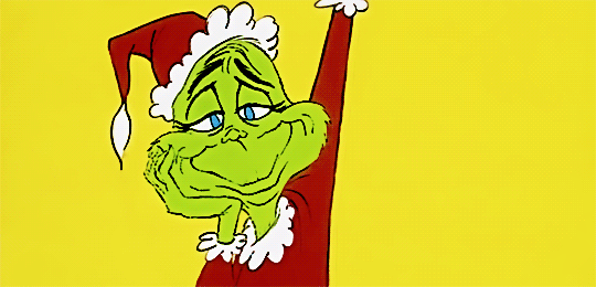 dessinnoir:“Then the Grinch thought of something he hadn’t before.Maybe Christmas, he thought… doesn