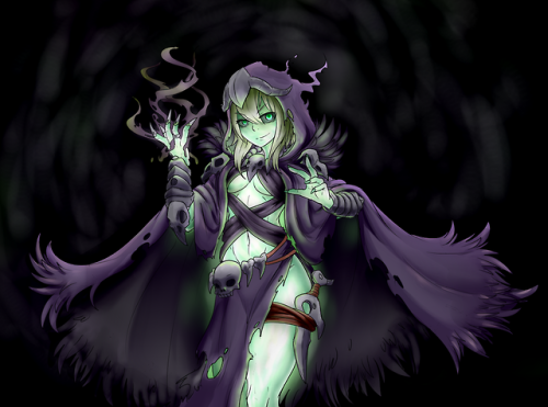 Character Design Commission, Ghostly Lich