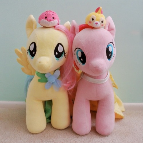 rileyspones - Flutters and Pinkie with some tsums!