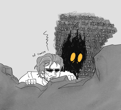 realistically given the earlier panel john should be delivering this in the most 'i told you so' way possible but for now the funny bugged out eyes stay