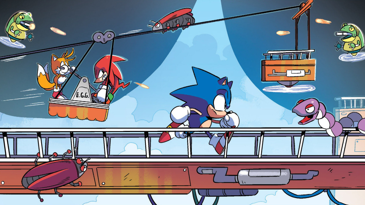 dicktripwire: Wallpapers from Sonic: Mega Drive - The Next Level Bonus: Close-up