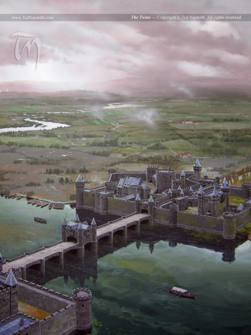 Game Of Thrones Art By The Brilliant Artist Ted Nasmith. The Captions Above Are From His Website On Each