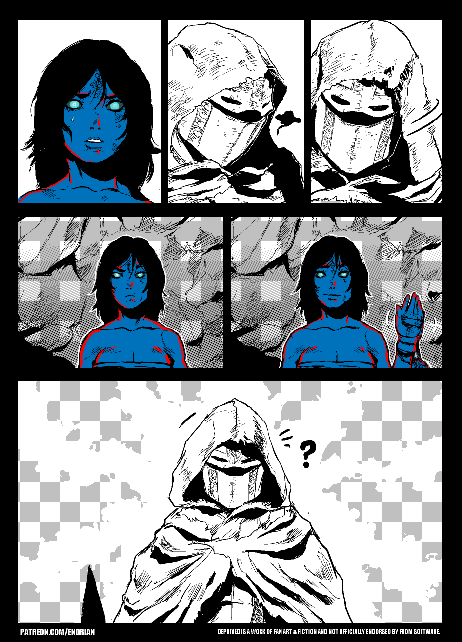 endrianmanga: Just a short side story to get back in the DARK SOULS groove, highlighting