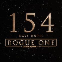 starwarscount:  154 days until Star Wars: