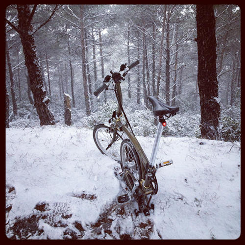 area32: (via Twitter / MariliZarkou: All weather bicycle #brompton …)