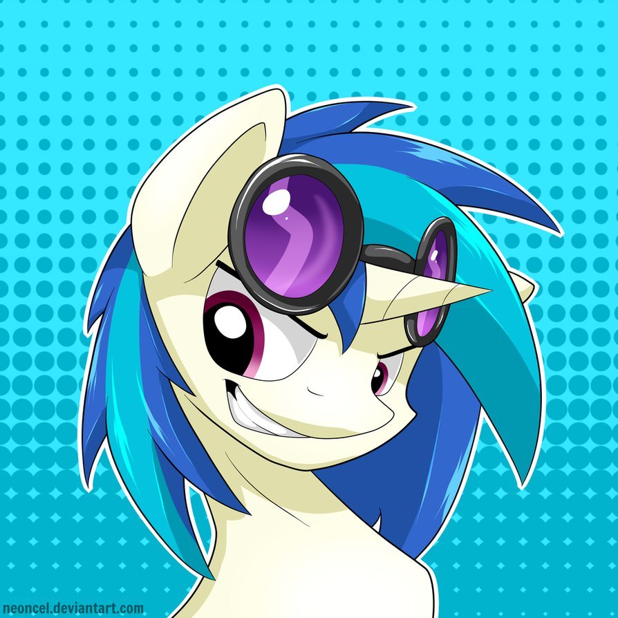 mylittlefanart:Icon #1 Vinyl Scratch by Neoncel c: