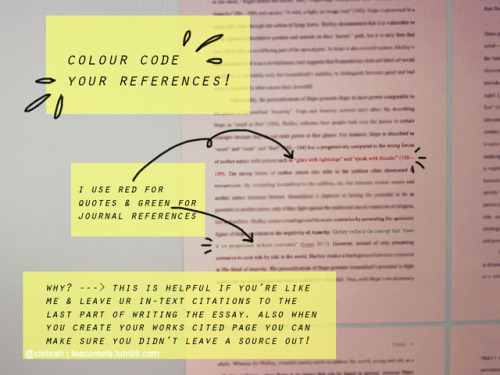 teacomets: a small guide on how i battle my essays! (click on an image to view it clearer)  (ke