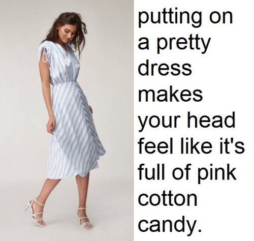 sylvisissy: krissiincurls captioned photo - 11/18/21 - Well, I always did love pink cotton candy&hel