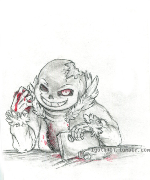 Horror Sans Is Just Doing His Merry Job.