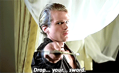  Humperdinck: I don’t think I’m quite familiar with that phrase. Westley:  I’ll