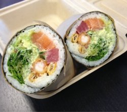 1980s-something-space-guy:  fusterclucked:  1980s-something-space-guy:  ( ͡° ͜ʖ ͡°)fusterclucked:  1980s-something-space-guy:  motherfucking sushi burrito My body is ready. fusterclucked  that’s what i’m saaaaying. where do i find this amazigness?!