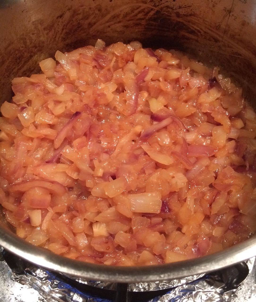 copperbadge:  My apartment smells amazing.  Caramelized Onions:Onions, medium-sizedSugarButter