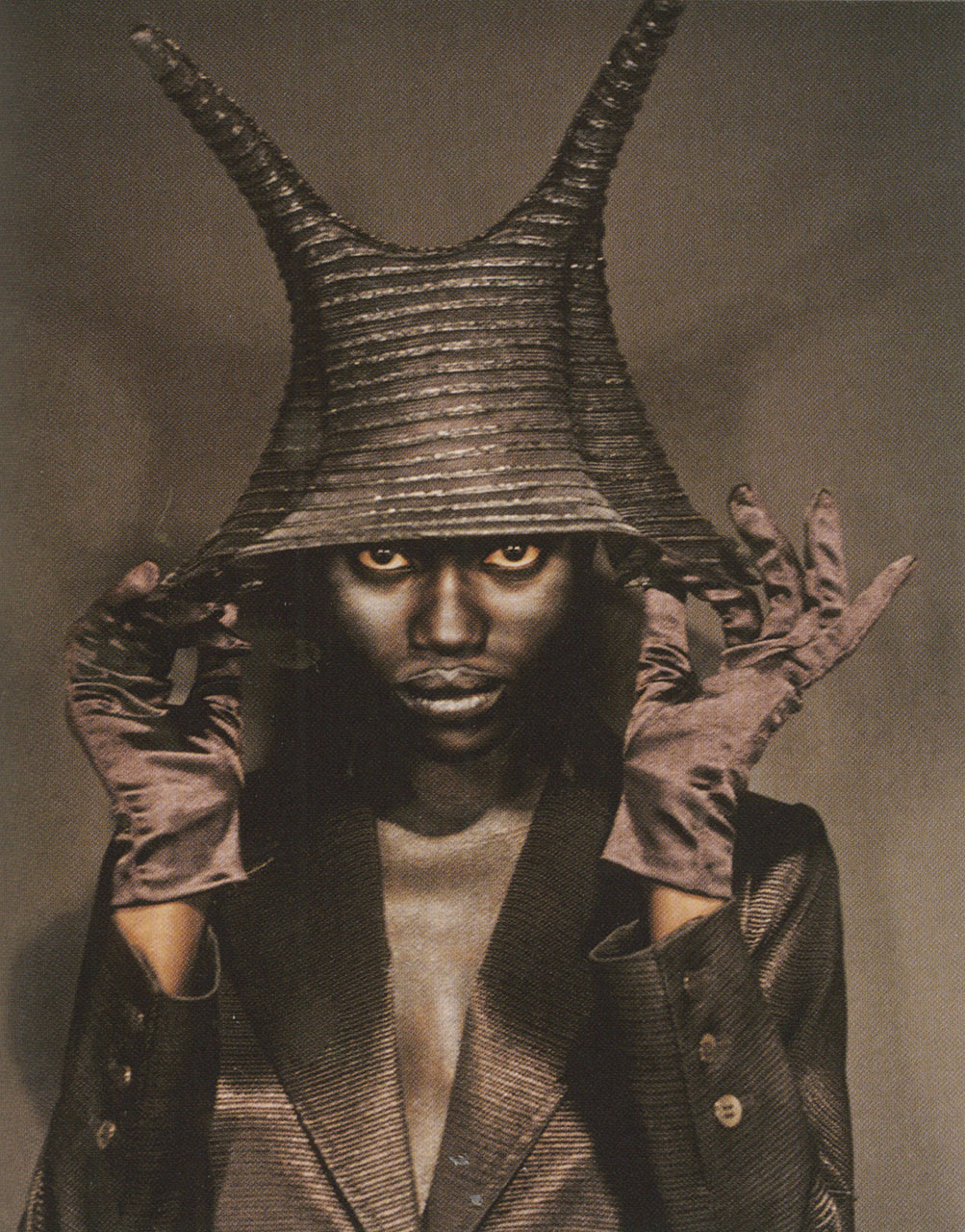 cotonblanc:  Black Magic, Judy Blame and Mark Mattock for i-D August 1997  Stylists: