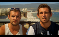 4skindelight:  regularguysnaked:  Straight guys naked on Channel 4’s ‘What happens in Sunny Beach’  Gorgeous cock 