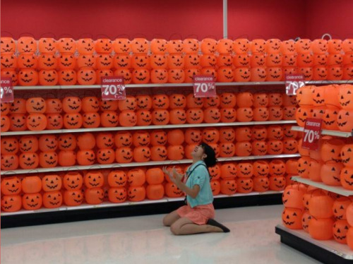 me at the end of the halloween season