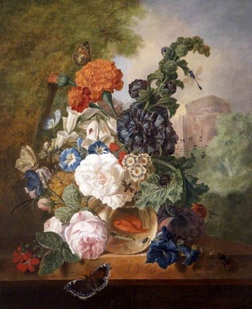 romanovcolors:  Painted Flowers :3  