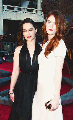 sarahbolgered:  Emilia Clarke & Rose adult photos