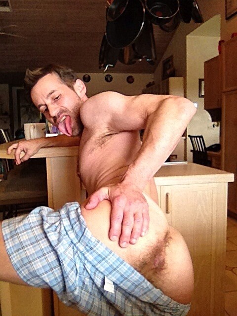 seanstormxxx:  Morning Boxers - Backside Sean Storm Private Pics, 2013 