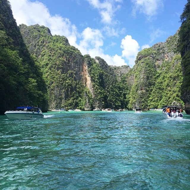 thecoconutgoddess:  This is where I spent my day drifting around Koh Phi Phi, such