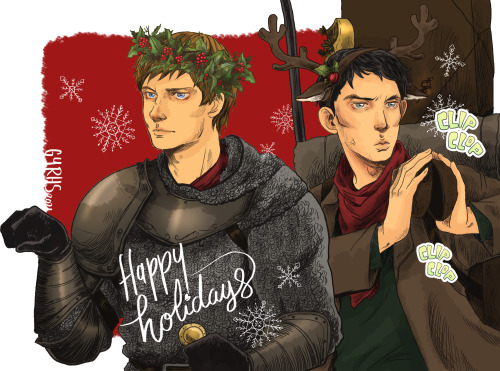 gyrhs:Happy Merlin finale Holidays!