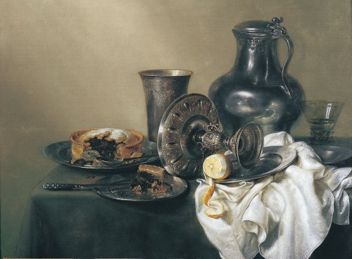 flemishgarden:Willem Claesz. Heda - Still lifecirca 1640oil on panelFrans Hals Museum, Haarlem