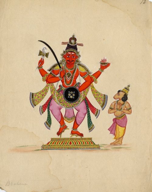 Veerabhadra Shiva and Dhaksa