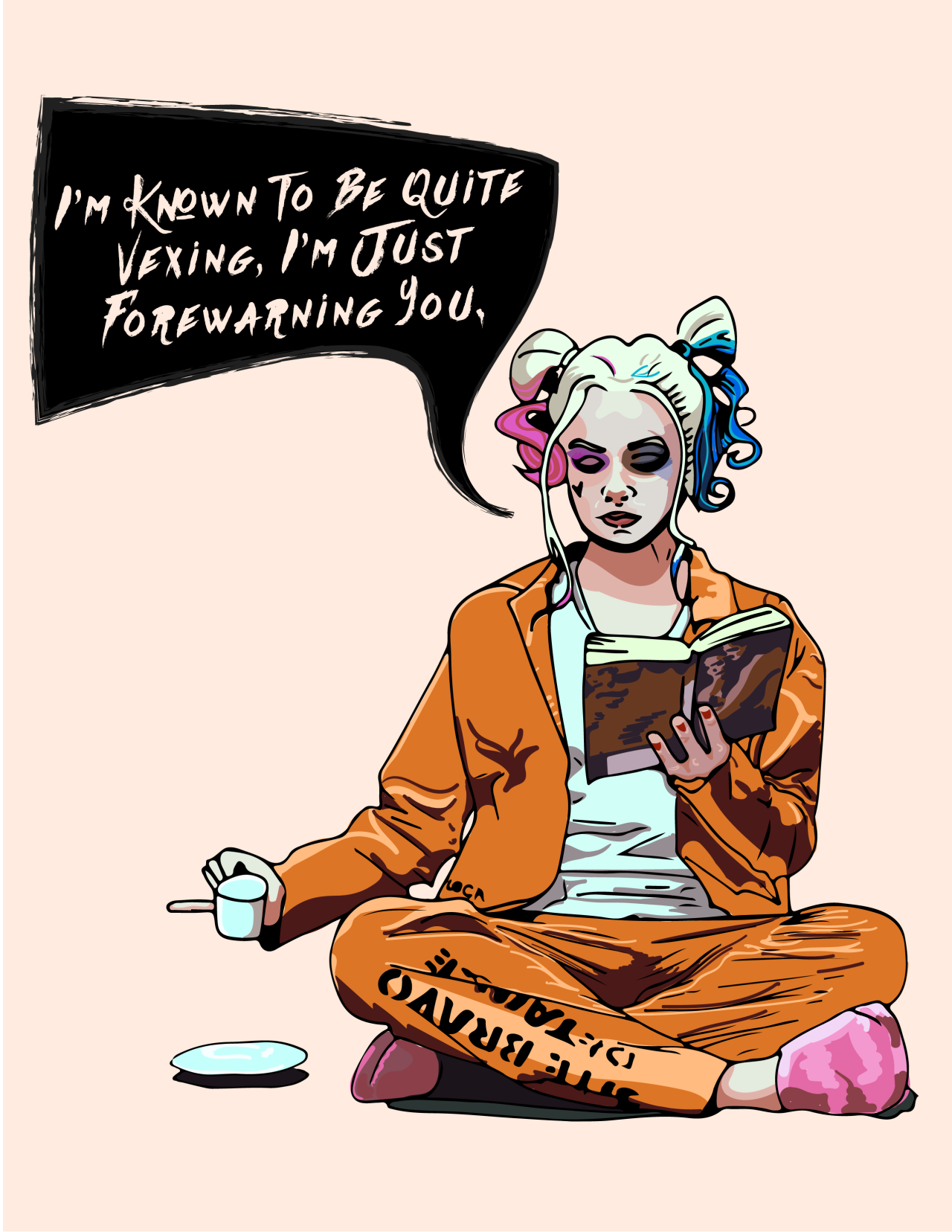 lifeoffaif:  Harley Quinn, I’m currently accepting commissions, so if you’re