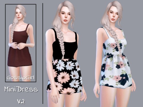 gossipgirl-s4: Mini Dress V2*★*――――*★**★*――――*★**★*――――*★**★*――――*★* - 20 swatches - custom thum