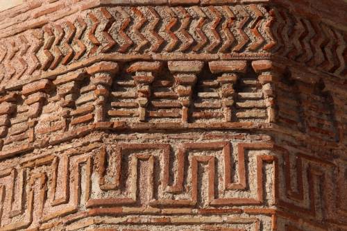 Brickwork details from the Fenâri Îsâ Mosque (formerly the Lips Monastery, dedicat