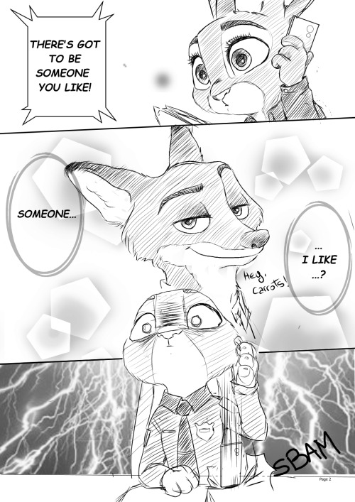 apedarling:  rem289:  SOMEONE I LIKE  "I don’t know if foxes wag their tail when they are happy. However, Nick can because he’s a cinnamon roll and I absolutely love him @aoimotion​" Original idea, Story and Dialogues by @aoimotion​