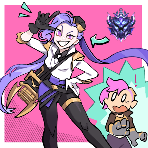 Some Jinx and Vi content for Wild Rift DE! 