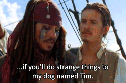 casisabasterd:  Pirates of the Caribbean bloopers 