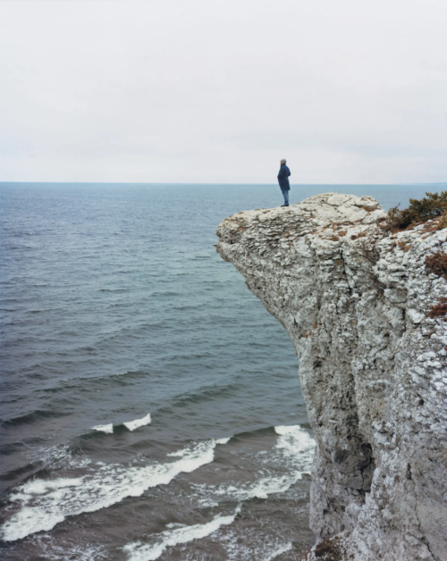 A limestone cliff in a nature preserve on Gotland’s west coast, Hogklint. Christine Smallwood at The