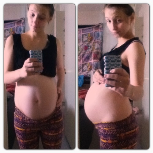 notyouraverageteenmom:  35 weeks and 35 days or less to go. Doctor appointment today and ultrasound 